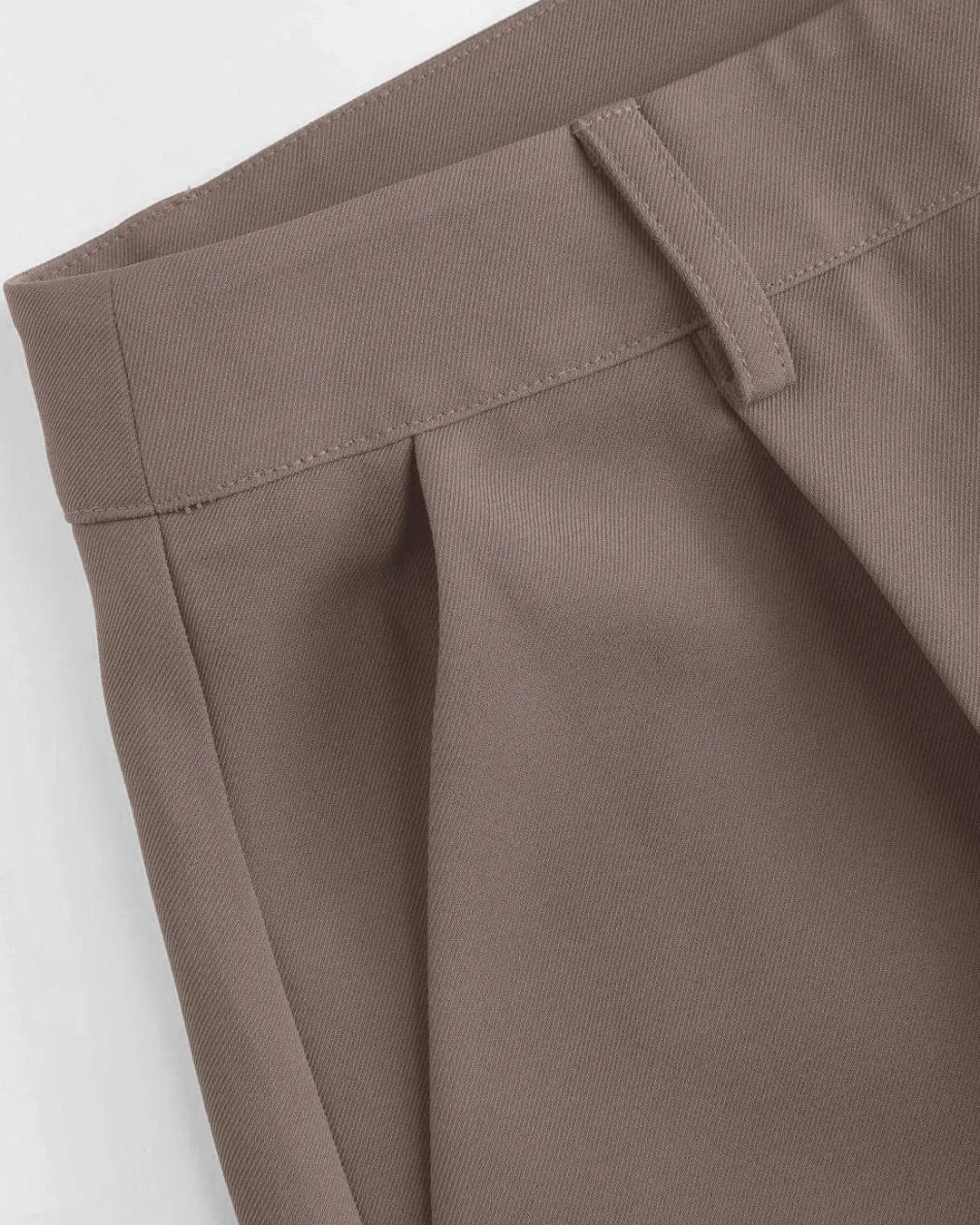 Set Of Two Tailored Trouser In Cappuccino And Black - Image 4