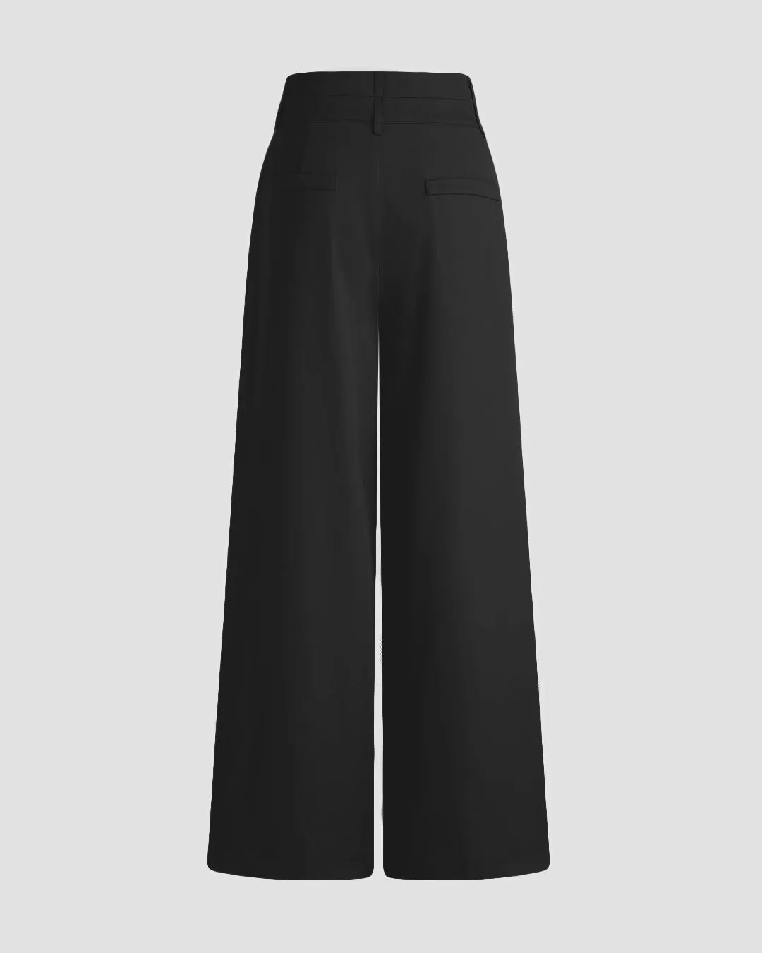 Set Of Two Tailored Trouser In Cappuccino And Black - Image 7
